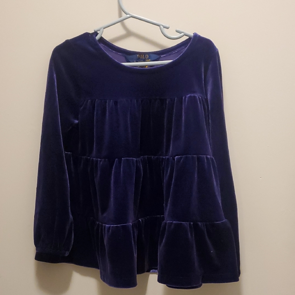 Polo by Ralph Lauren Purple Kids Blouse